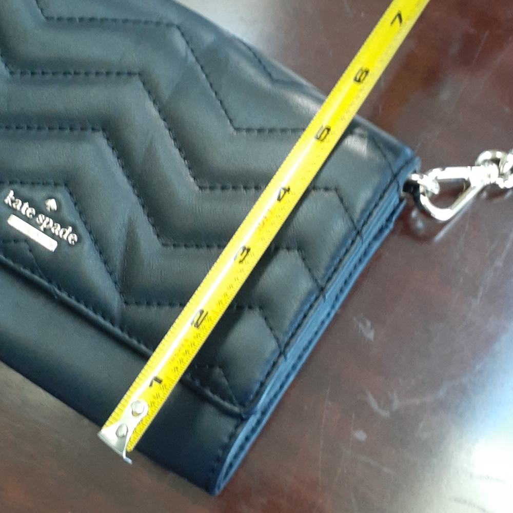 Kate Spade Leather Bag with gingham quilting - Picture 12 of 12